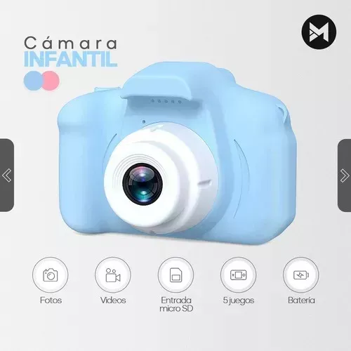 Cámara Fotográfica Digital Infantil Para Niño Fotos Videos