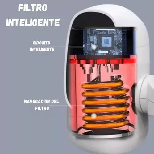 Calentador De Agua Eléctrico Para Grifo Filtro Con Pantalla Digital