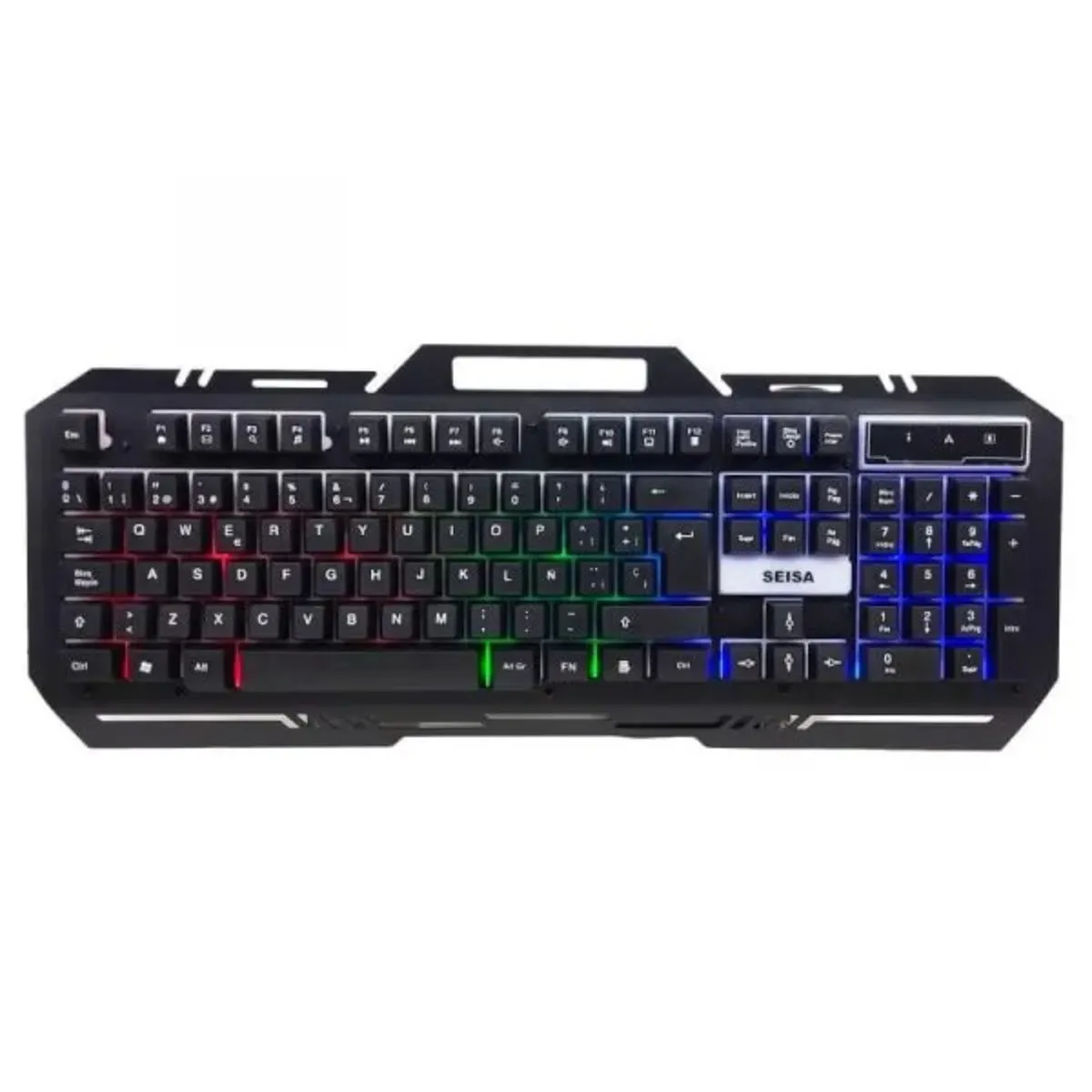 Kit Gamer Teclado Mouse Led Rgb Con Pad Y Auriculares Combo