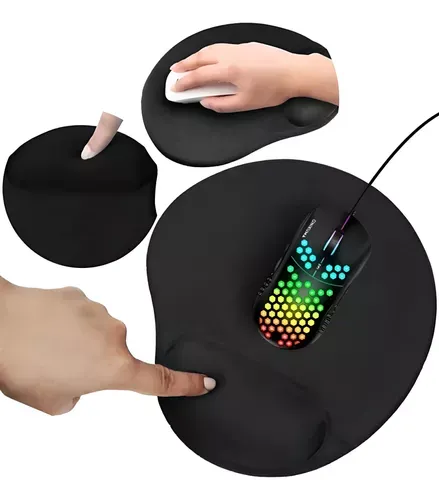 Mouse Pad Tapete Gamer Con Almohadilla Soporta Muñecas