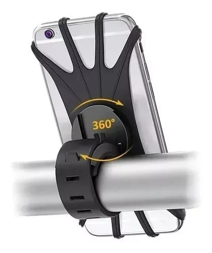 Soporte Porta Celular Universal Para Bicicleta Moto 360°