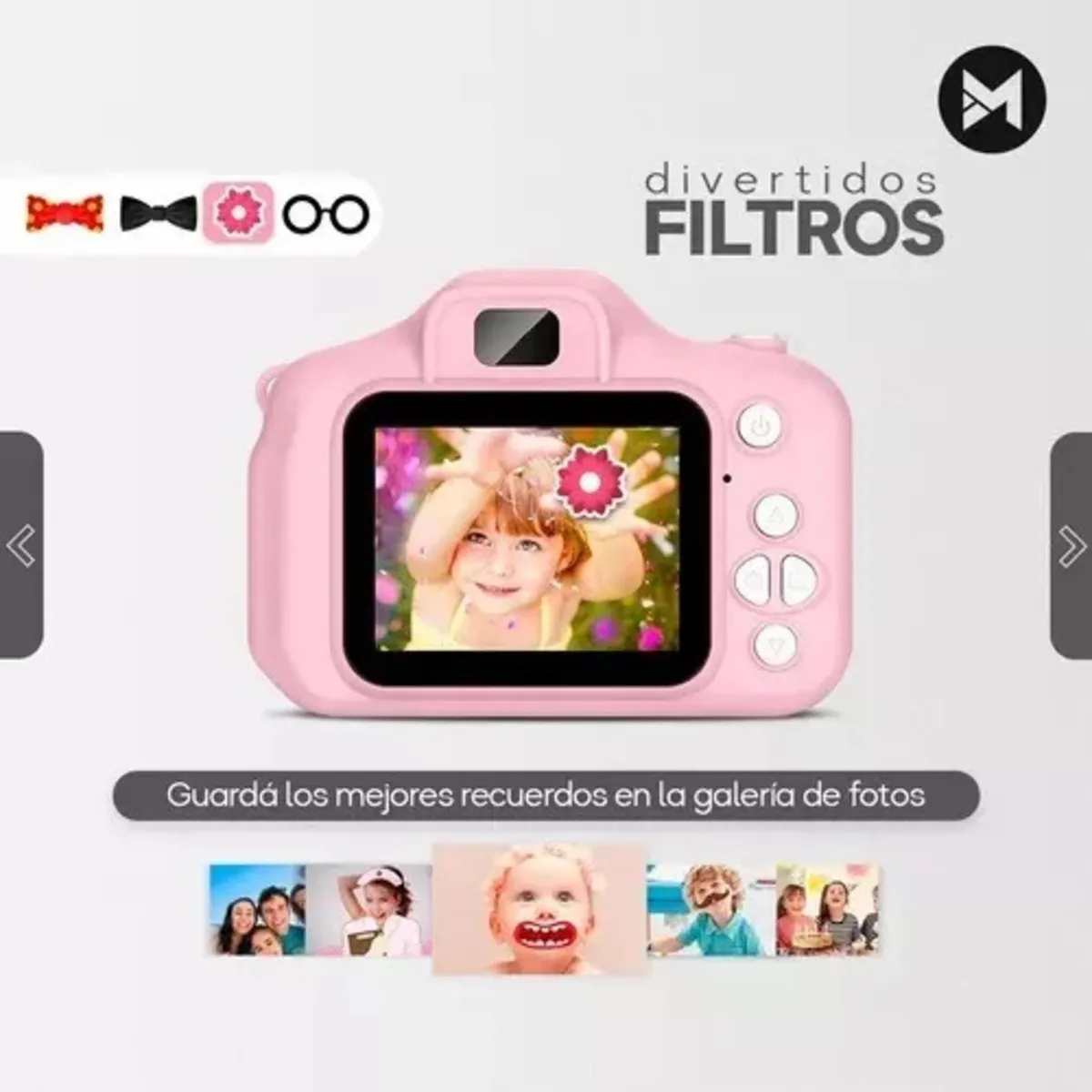 Cámara Fotográfica Digital Infantil Para Niña Fotos Videos