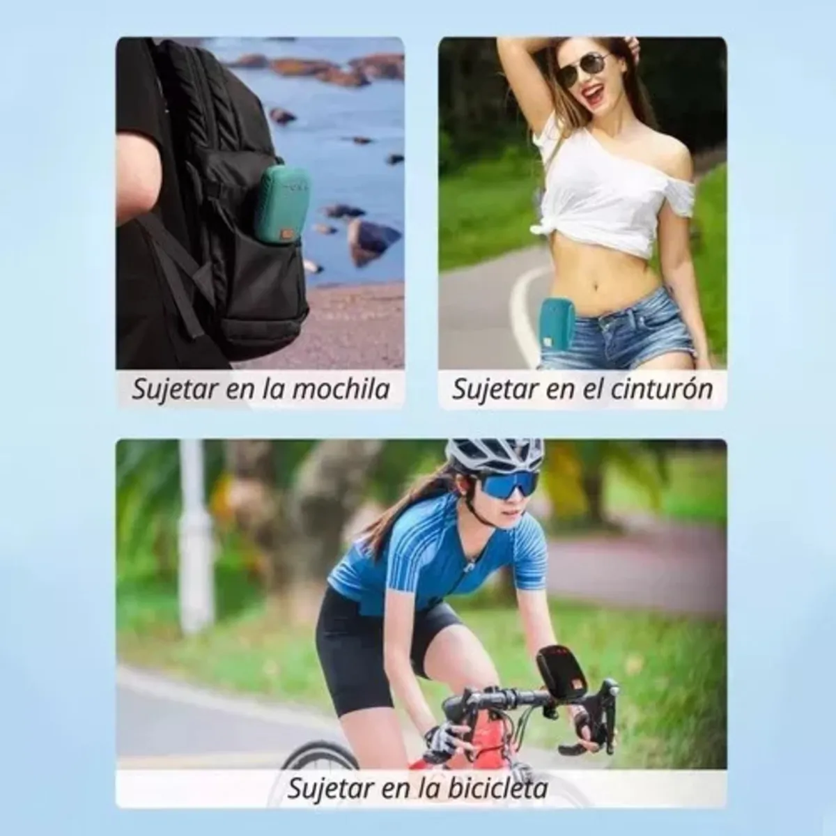 Parlante Bluetooth Inalámbrico Impermeable Para Bicicleta