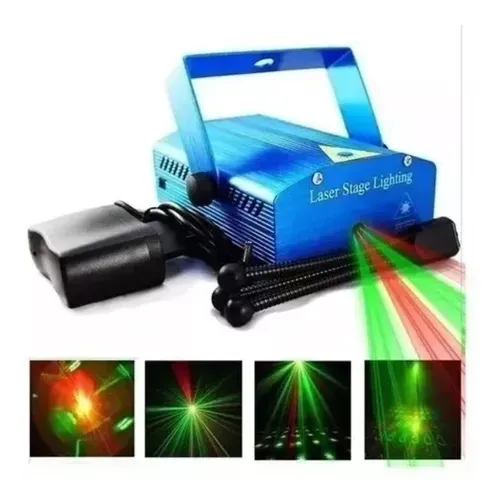 Luces Proyector Laser Led Multipunto Bar Discoteca Fiesta Dj