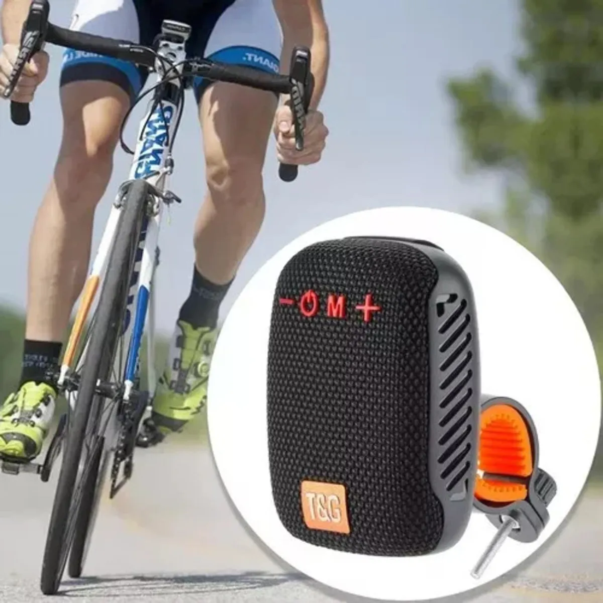 Parlante Bluetooth Inalámbrico Impermeable Para Bicicleta