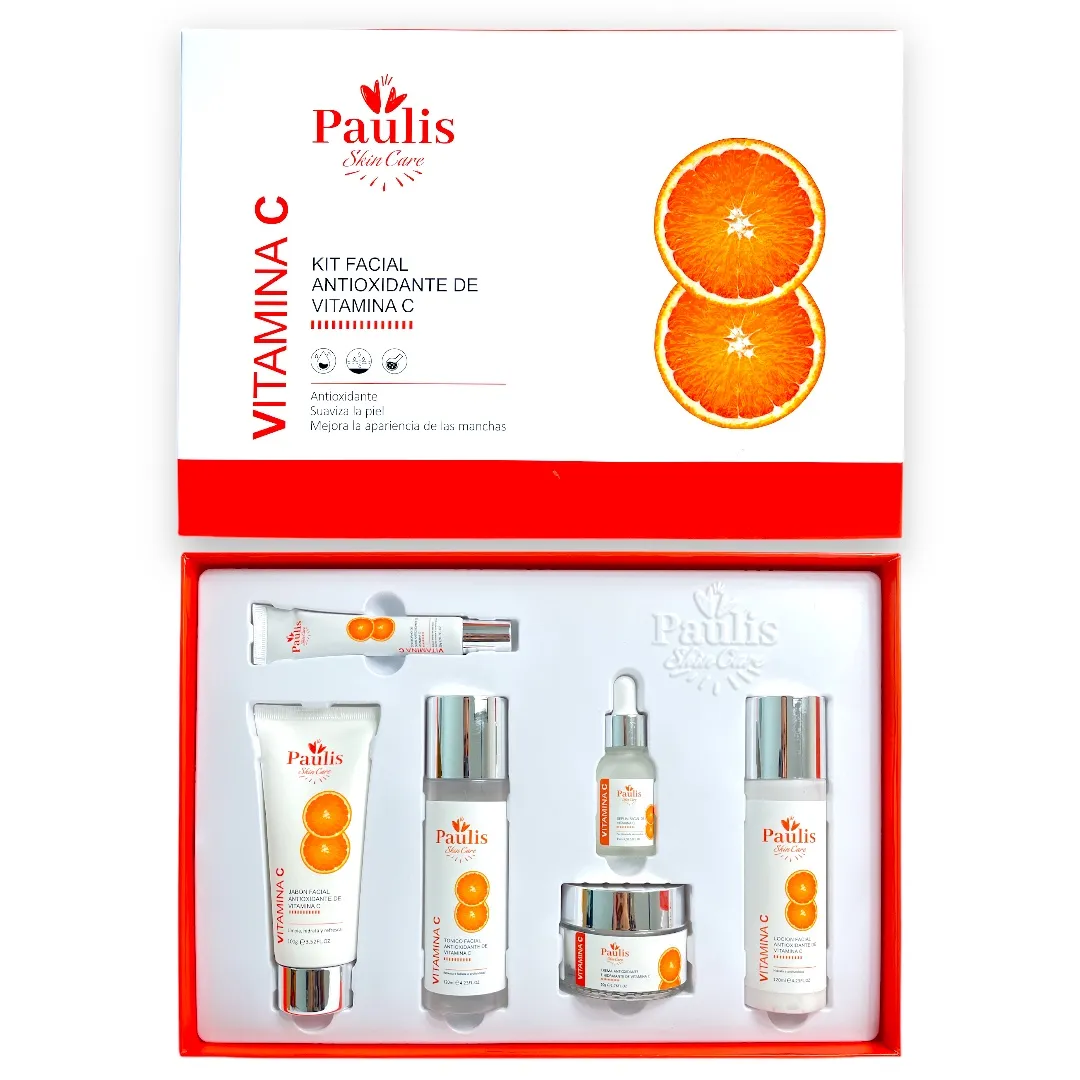 Kit Facial Vitamina C Paulis Skin Care (Box X 1 Unidad)