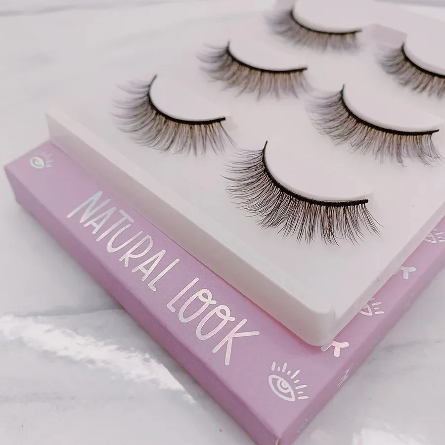 Pestañas Trendy Set x 3 Und Glam Lashes