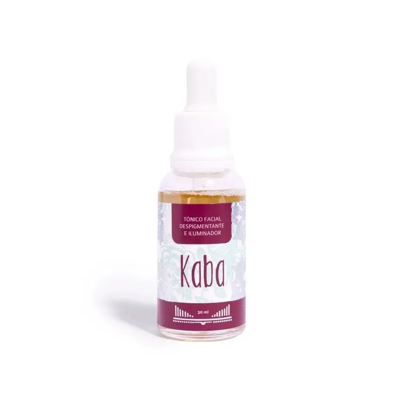 Tónico Facial Despigmentante E Iluminador Kaba 30 Ml