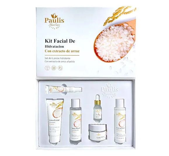 Kit Facial Hidratante Arroz Paulis