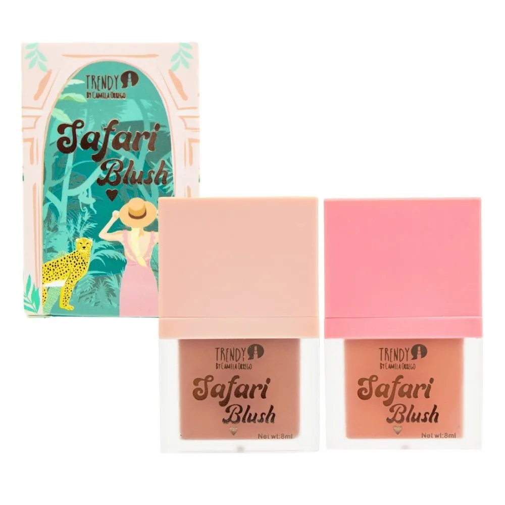 Kit Dúo Rubor Líquido Safari Blush