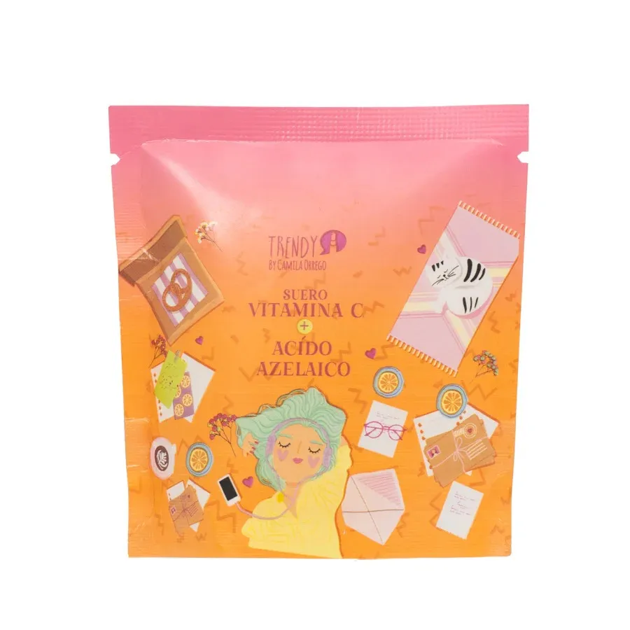 Sachet Suero Vitamina C + Ácido Azelaico Trendy 30ml 