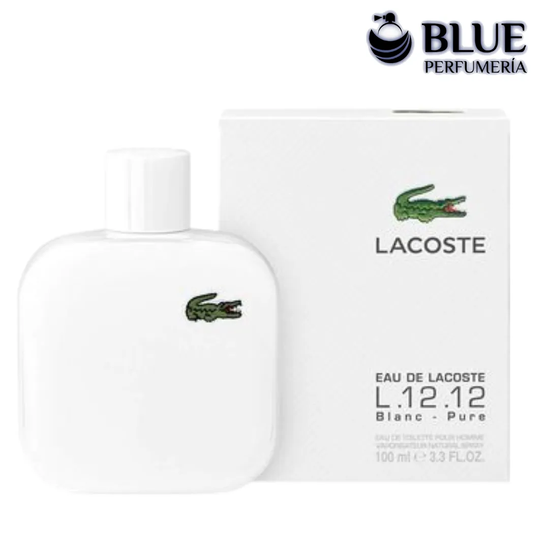 L12 Blanc Pure Lacoste Hombre