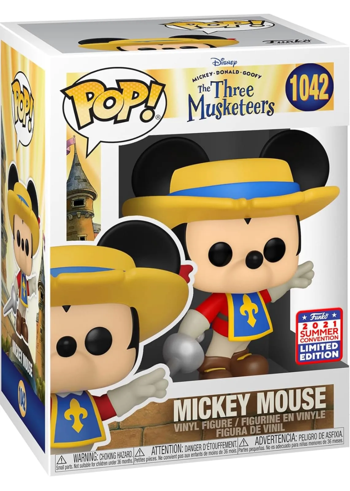 Funko Pop Tres Mosqueteros Mickey