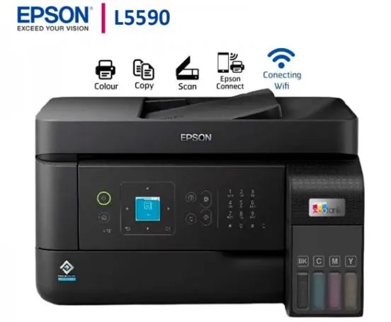 Impresora Epson  L5590 Multifuncional Ecotank Con Wifi 110v