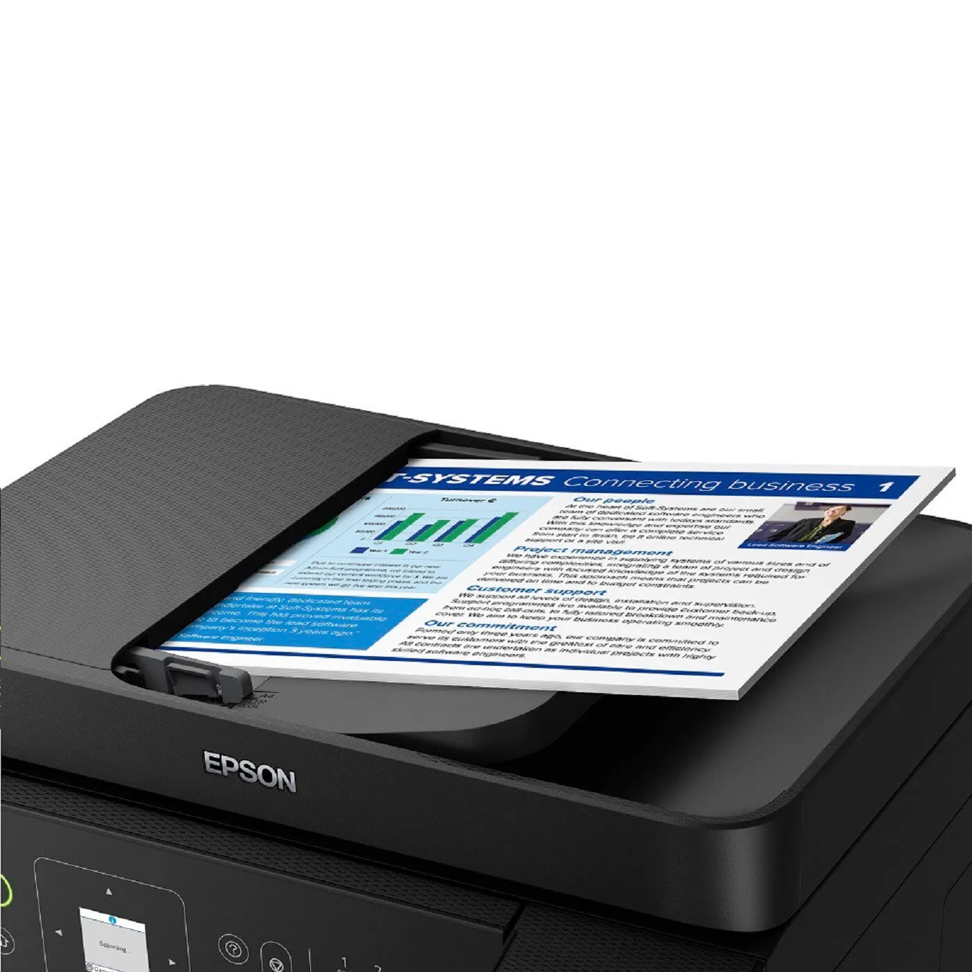 Impresora Epson  L5590 Multifuncional Ecotank Con Wifi 110v