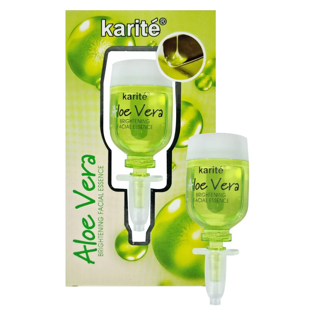 Suero Nutritivo Ampolleta Hidratante De Aloe Vera Karite