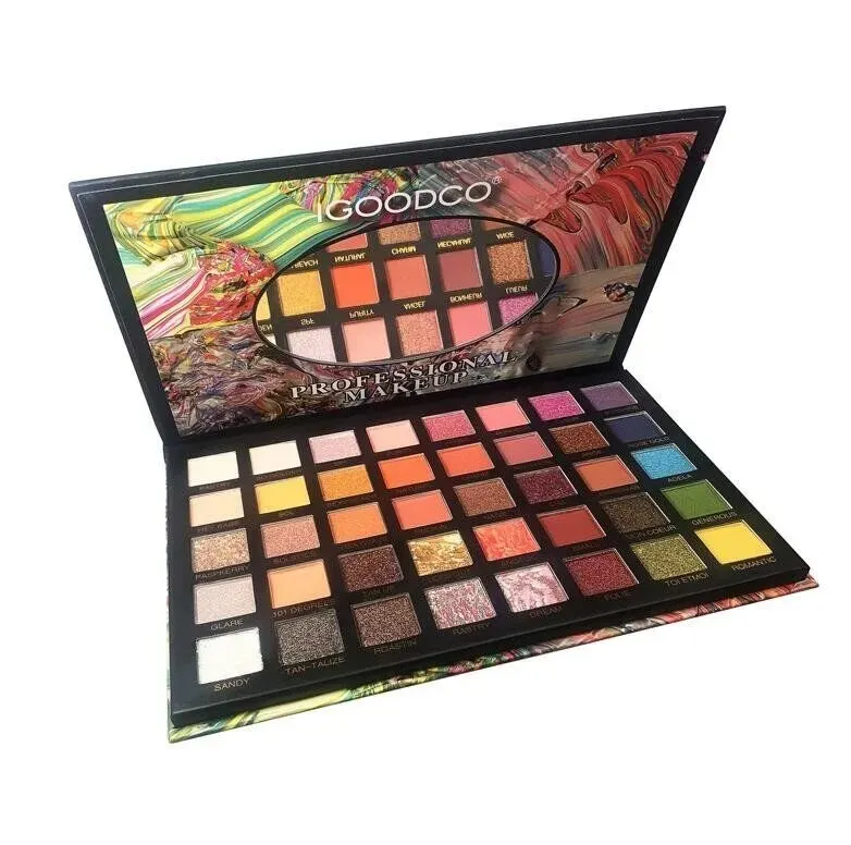 Sombra De Ojos Multicolor IGOODCO 40 Colores Party Girl 