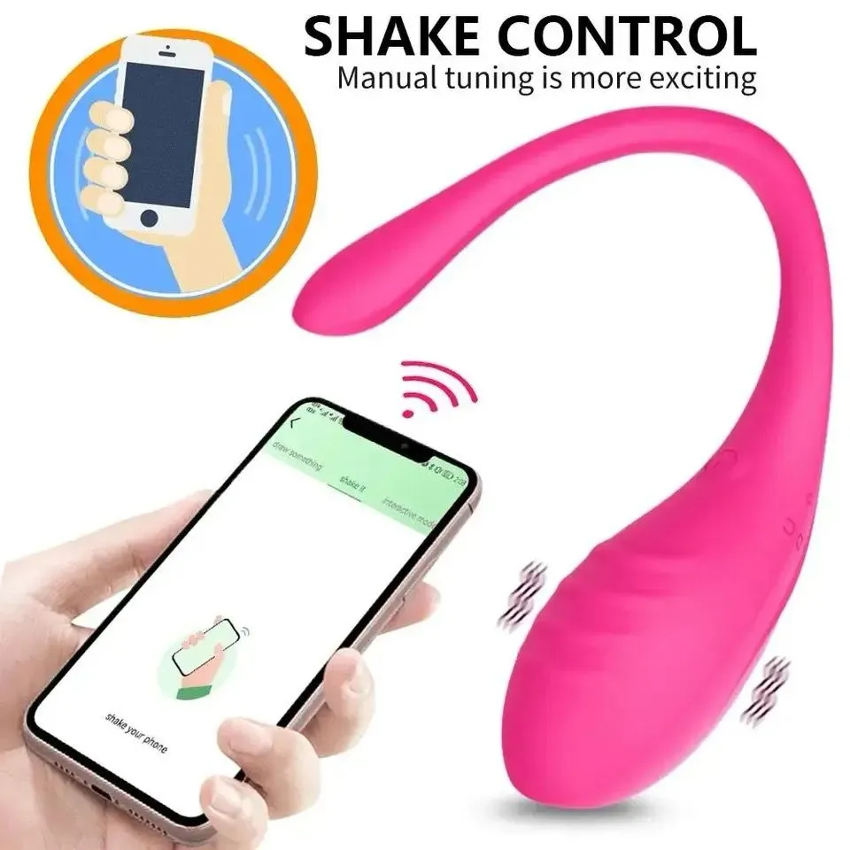 Vibrador Inalámbrico Con Bluetooth APP Estimulador Del Clítoris Consolador Para El Punto G