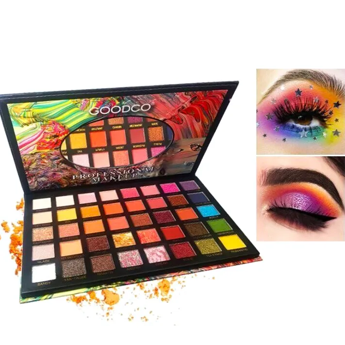 Sombra De Ojos Multicolor IGOODCO 40 Colores Party Girl 