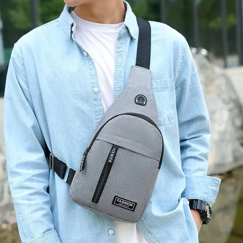 Bolso De Pecho Para Hombre De Un Solo Hombro