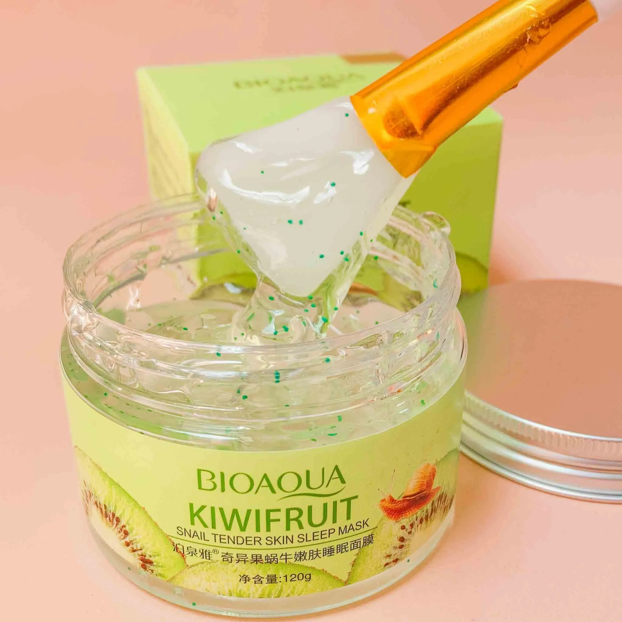 Mascarilla Nocturna En Gel Kiwi Y Caracol Bioaqua