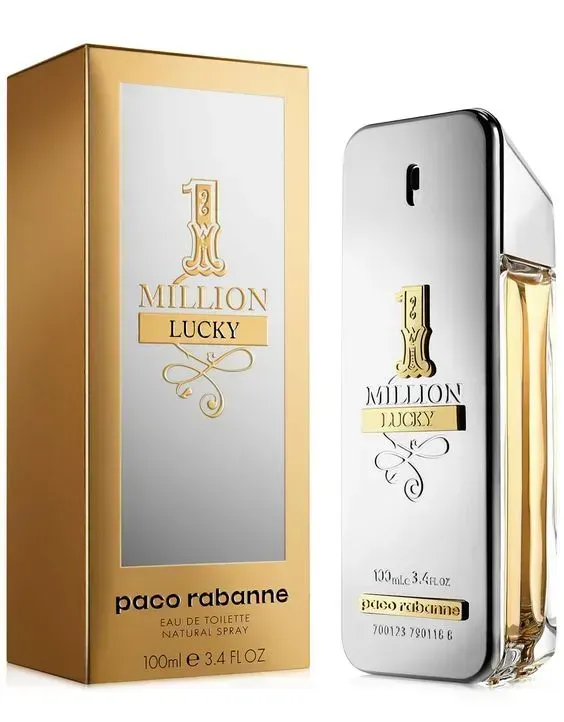 1 Million Lucky Paco Rabanne    (Perfume Replica Con Fragancia Importada)- Hombre