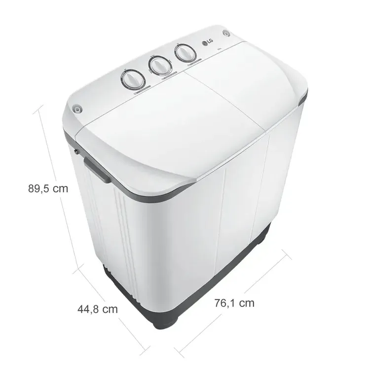 Lavadora LG Semiautomática Carga Superior 8KG Sp