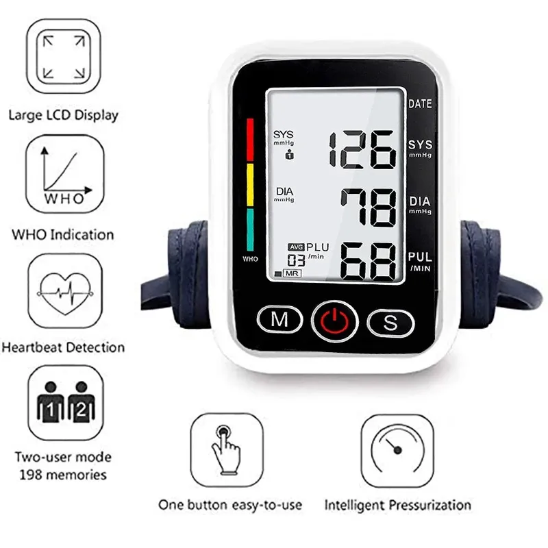 Tensiómetro Digital Brazo Presión Arterial