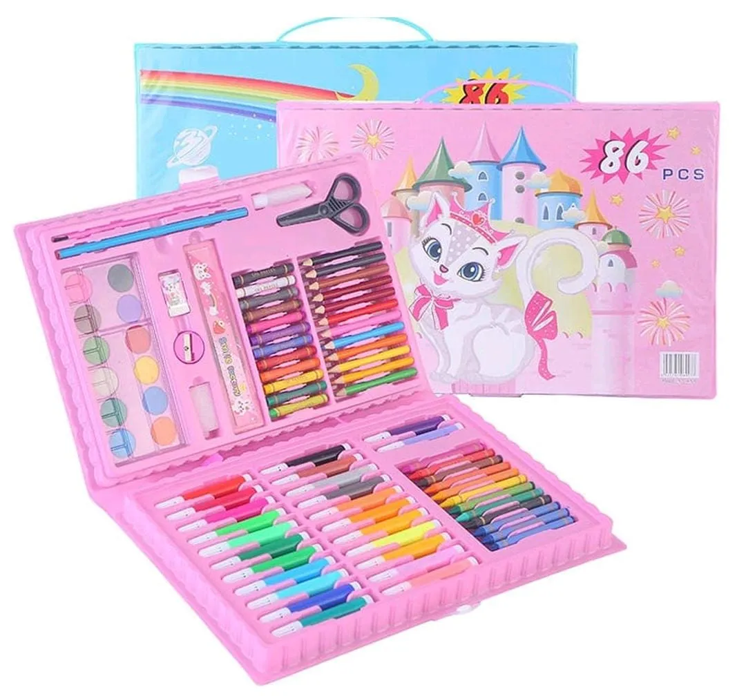 Set De Arte Para Niñas 86 Piezas