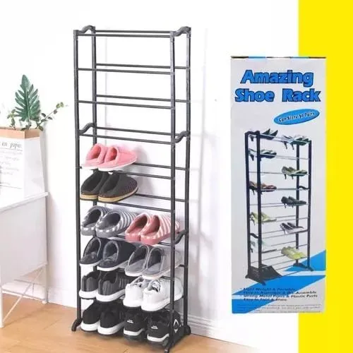 Organizador De Zapatos 10 Niveles  Zapatero Desarmable 