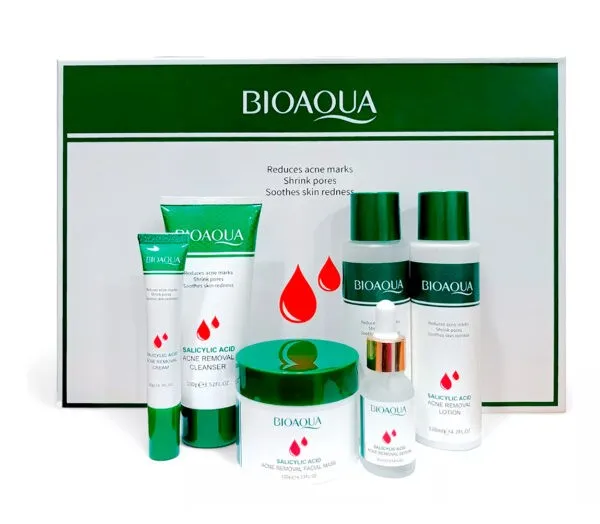 Bioaqua Combo Anti Acné Ácido Salicílico x 6