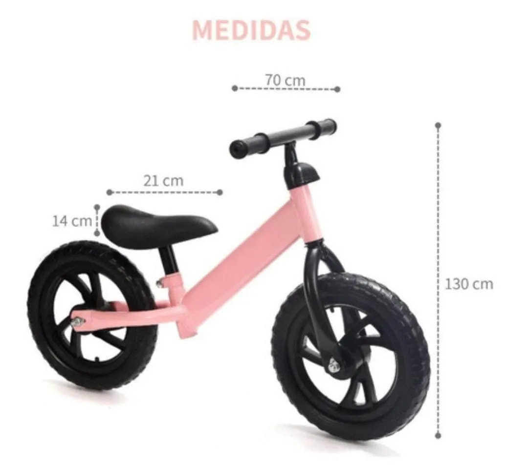 Bicicleta De Equilibrio Sin Pedal Bicicleta De Iniciación Niñas De 2 - 6 Años