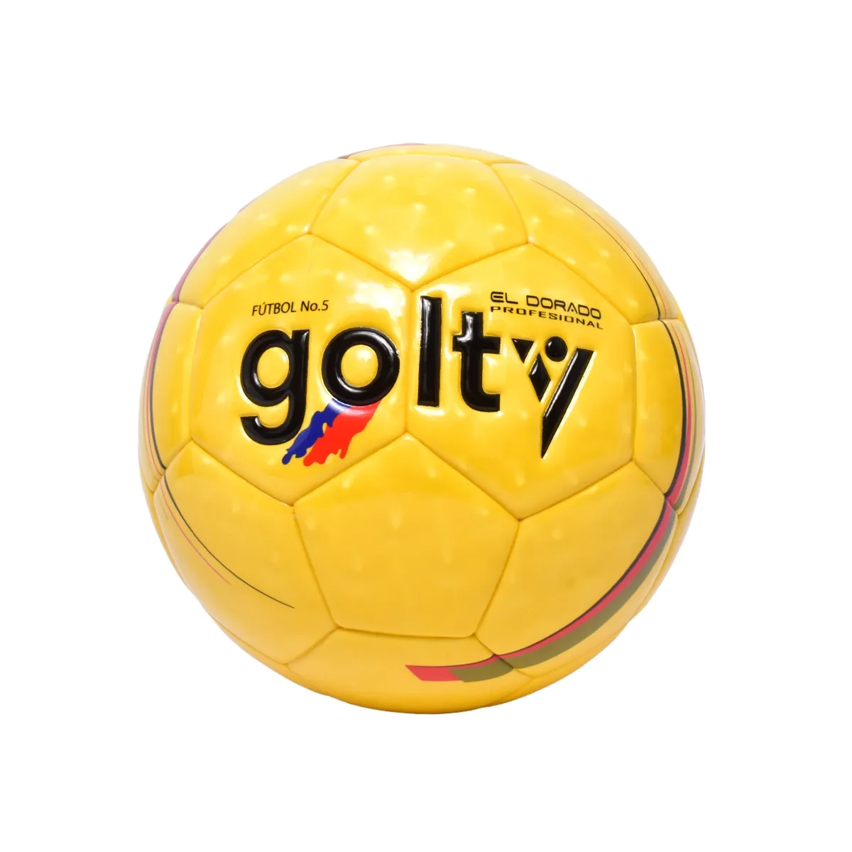 Balón de Fútbol Profesional Golty Dorado No.5