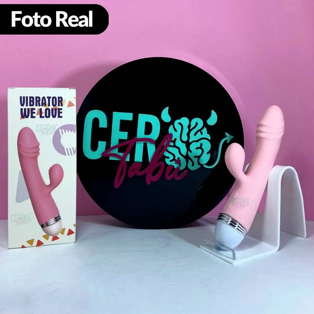 Vibrador Doble Estimulo Clítoris Y Punto G We Love Juguete Sexual