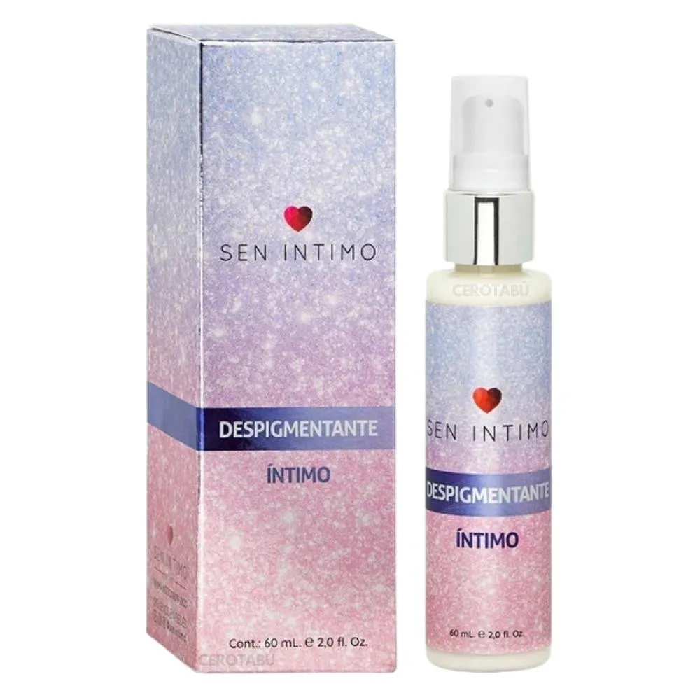 Despigmentante Íntimo Crema Aclarante Vaginal 60ml Senintimo