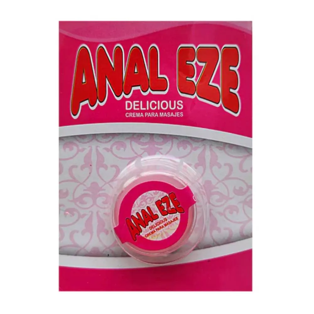 Lubricante Anal Eze Delicious En Crema Sexo Sin Dolor 5g