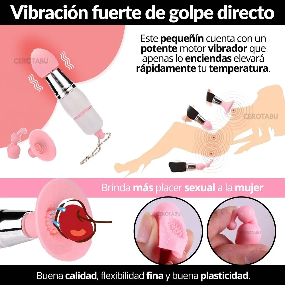 Bala Vibradora Labial Consolador Juguete Sexual Mini 