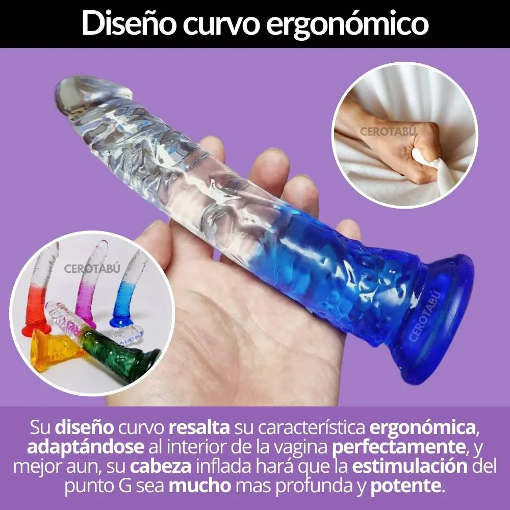 Dildo Consolador Anal Y Vaginal Texturizado Con Chupa Adherente Freddy  Juguete Sexual - Luegopago