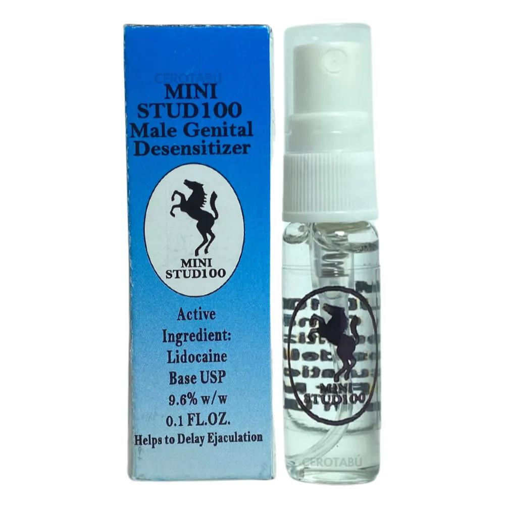 Lubricante Retardante En Spray Masculino Ministud x10 Ml