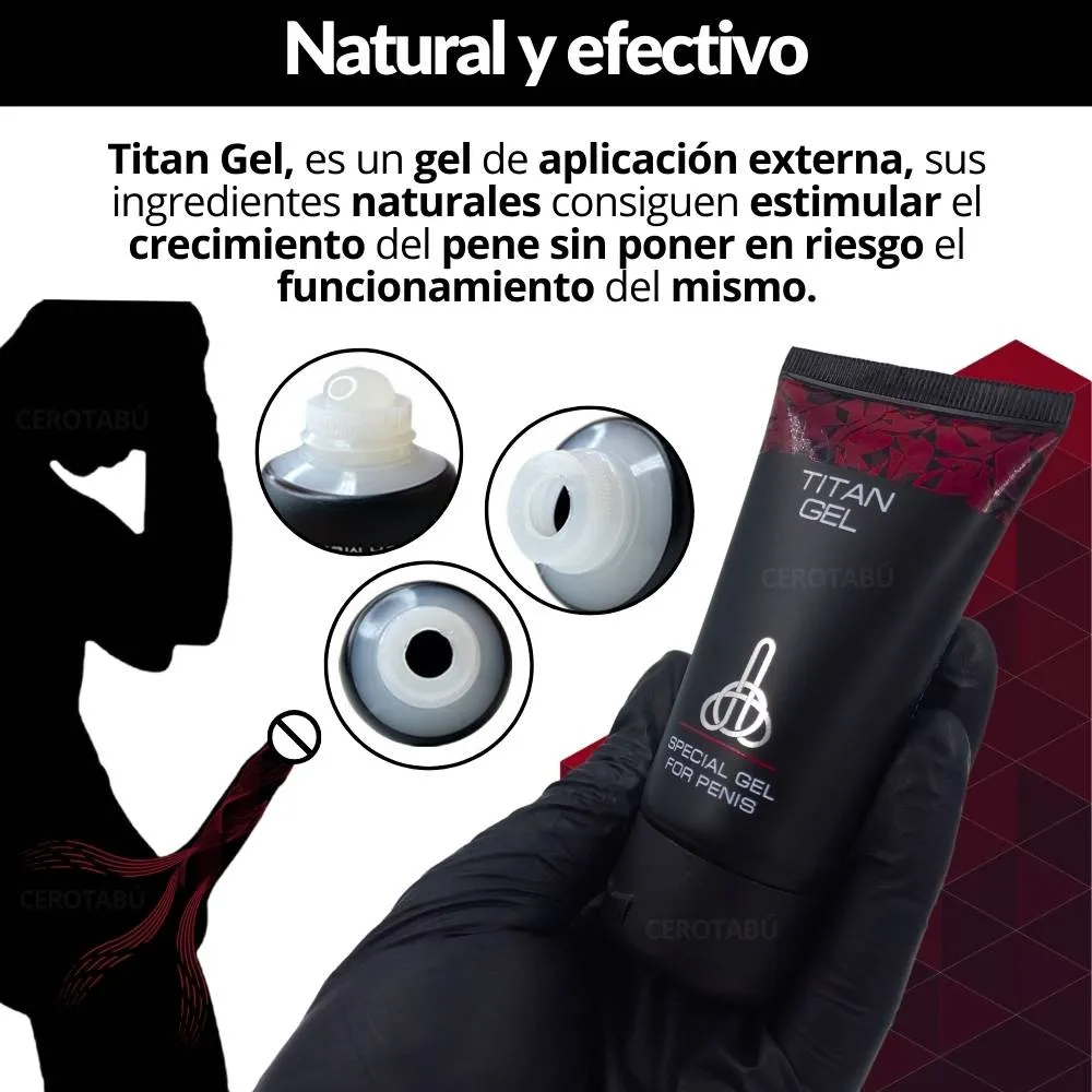 Titan Gel Gold - Aumenta Tamaño - Luegopago