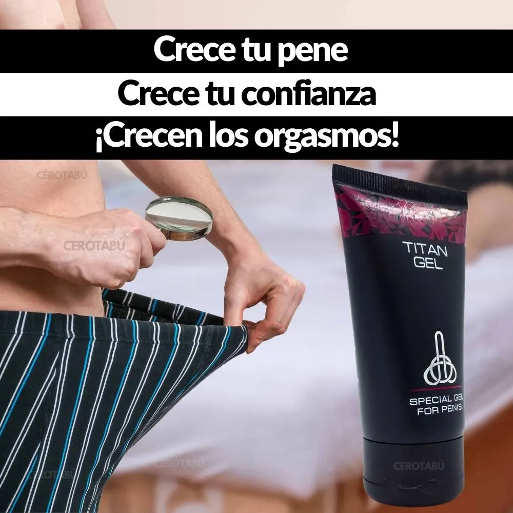 Titan Gel Gold - Aumenta Tamaño - Luegopago