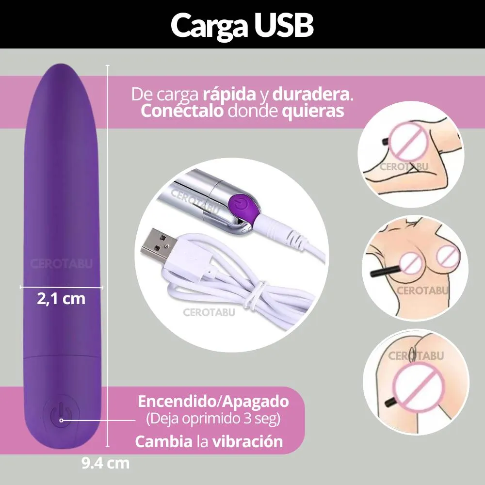 Kit Vibrador Bala + Funda Pene + Multiorgamos + Retardante