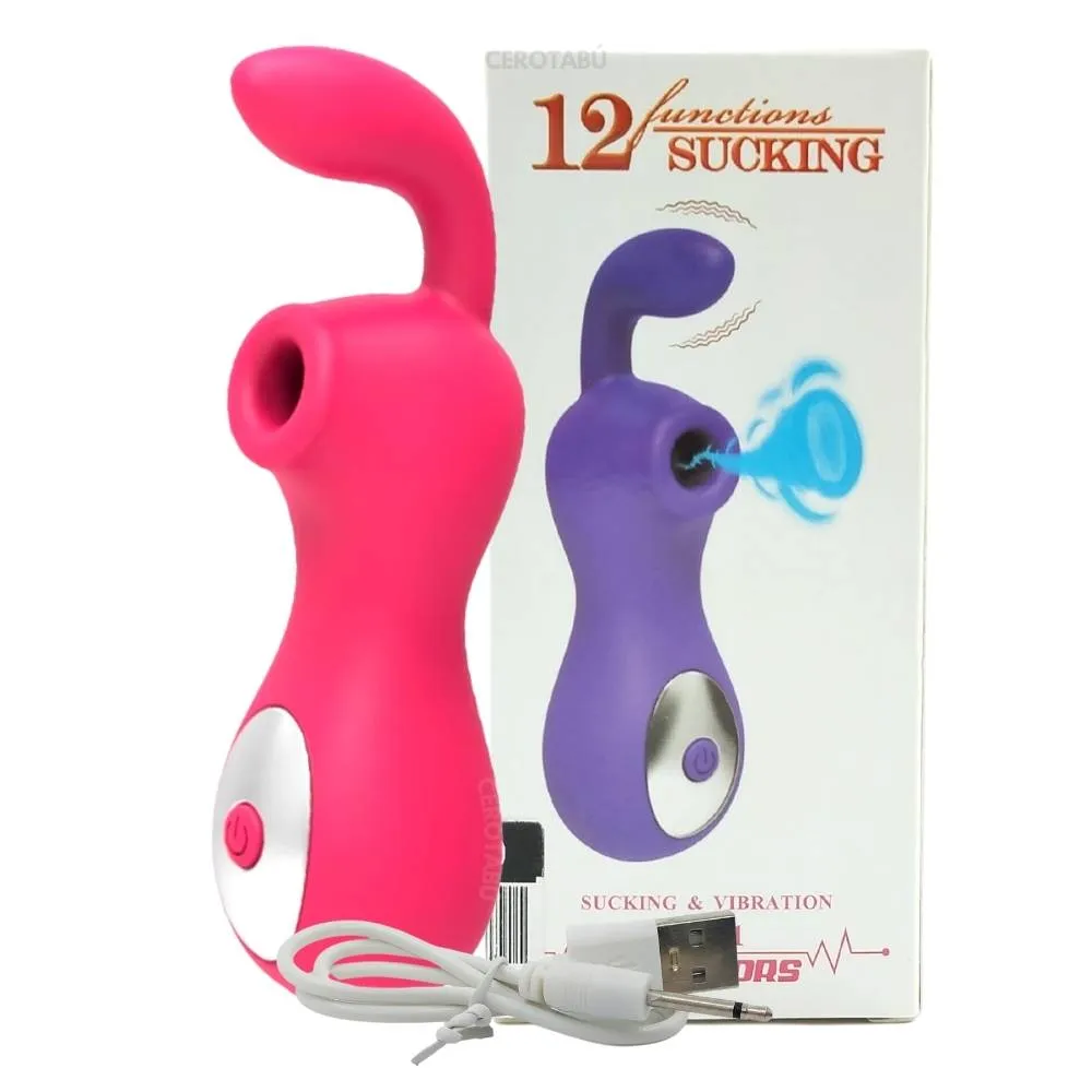 Succionador Clítoris Y Vibrador Recargable Mini Leo