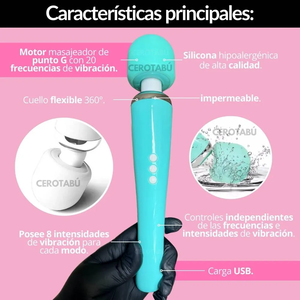 Vibrador Grande Masajeador De Clítoris Hitachi