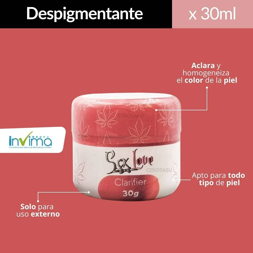 Crema Despigmentante Clarifier X30 ML 