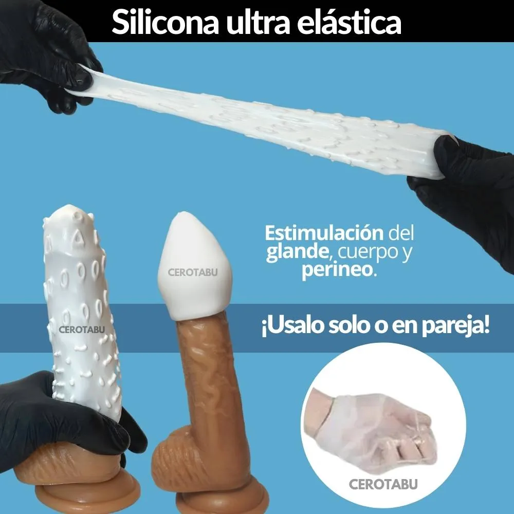 Huevo Masturbador Masculino Eggsy Consolador Flexible Para Pene 