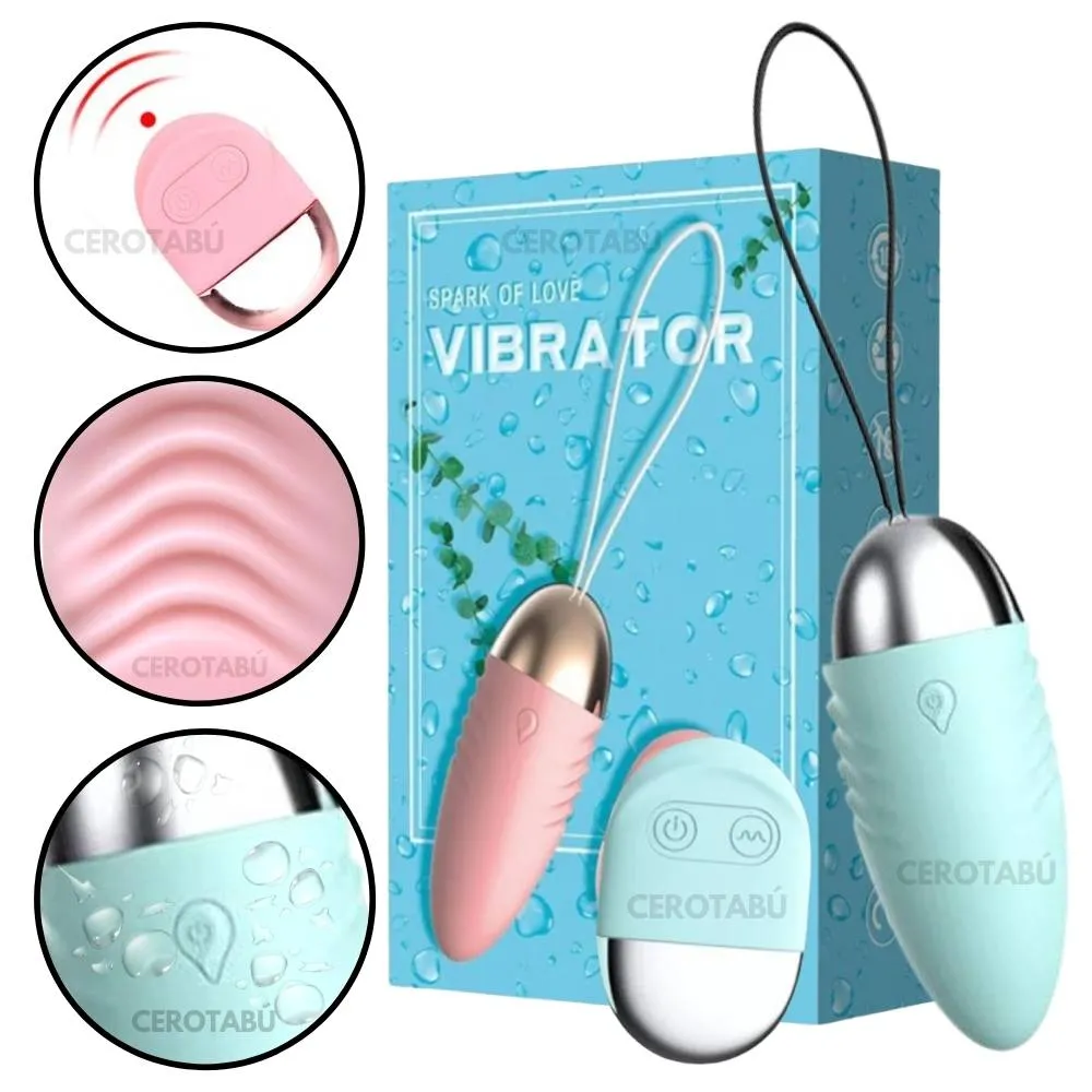 Huevo Vibrador Inalámbrico A Control Remoto Spark