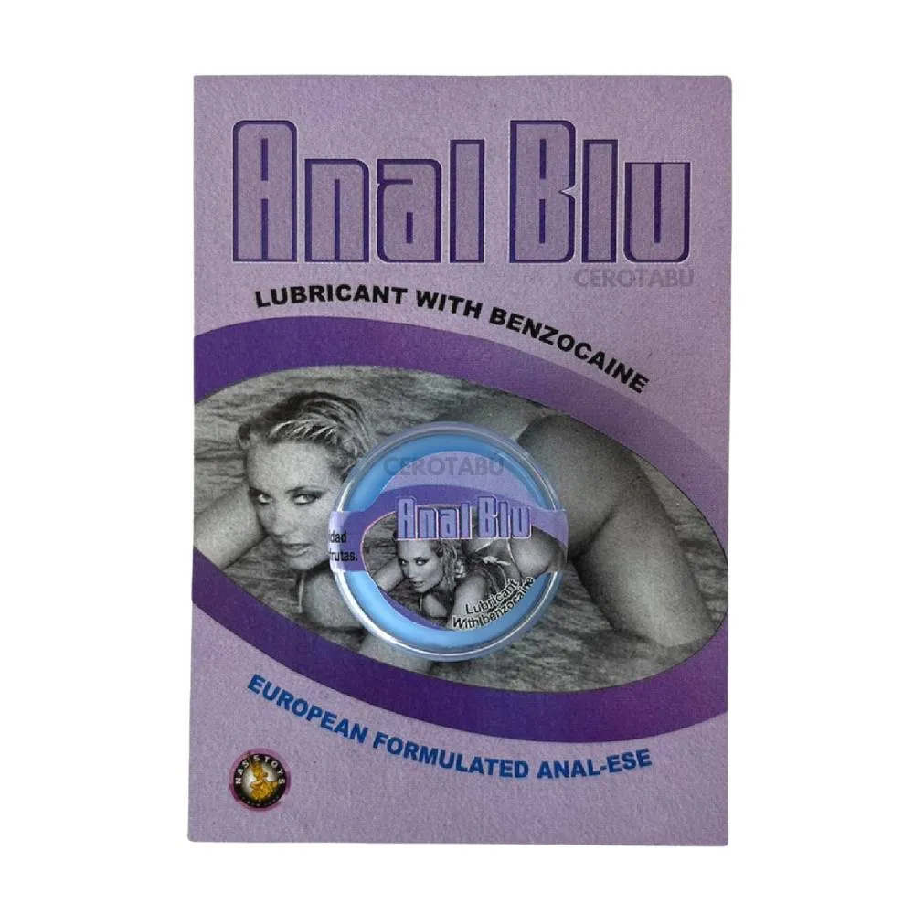 Lubricante Anal Crema Anal Blu Sexo Sin Dolor x 5g