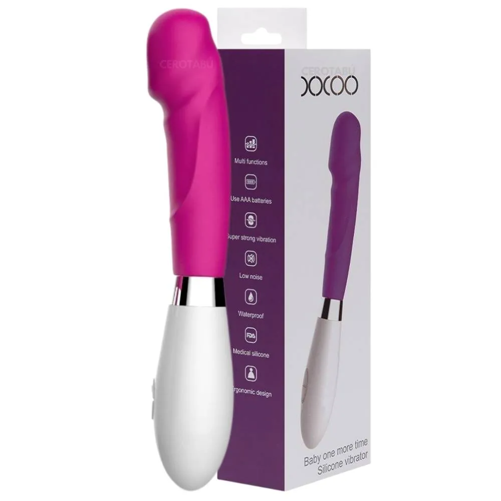 Vibrador Consolador Clásico Texturizado Juguete Sexual