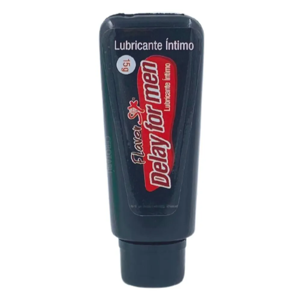 Lubricante Retardante Sexual Masculino Para Eyaculación Precoz x 15g